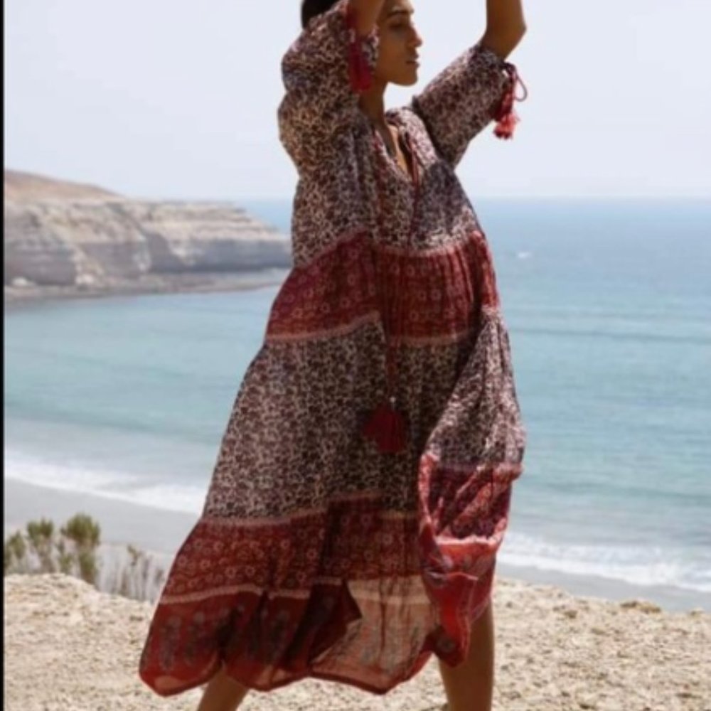 Daughters of India - Deepa Dress ~ Cherry